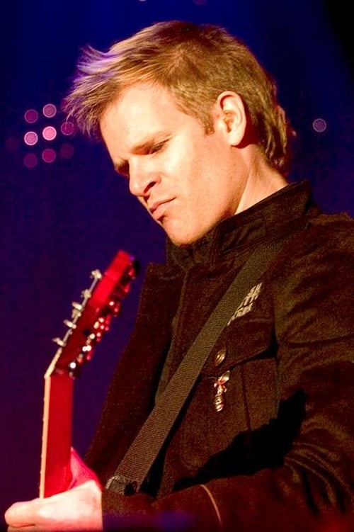 Dom Brown Duran Duran playing guitar